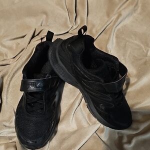 Fila All-Black Athletic Shoes